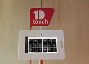 Dispositif tactile 1D touch