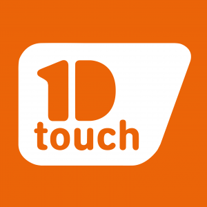 Logotype 1D touch Web contreforme HD